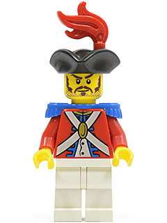 LEGO Imperial Soldier II (pi119) Pirates Minifigure