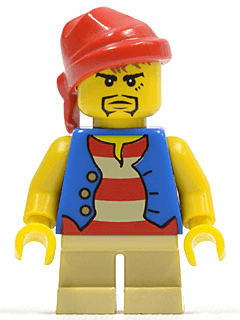 LEGO Pirate (pi120) Pirates Minifigure