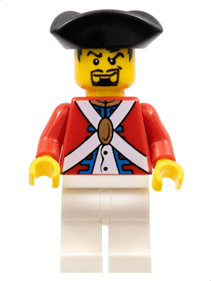 LEGO Imperial Soldier II (pi122) Pirates Minifigure