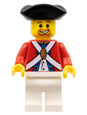 LEGO Imperial Soldier II (pi123) Pirates Minifigure