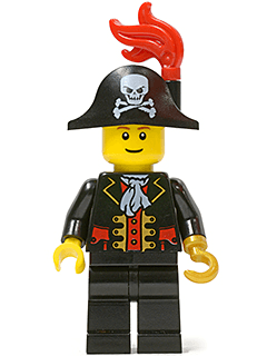 LEGO Captain (pi138b) Pirates Minifigure