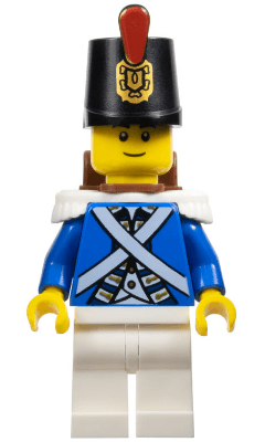 LEGO Bluecoat Soldier 1 (pi152) Pirates Minifigure