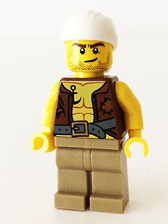 LEGO Old Pirate (pi158) Pirates Minifigure
