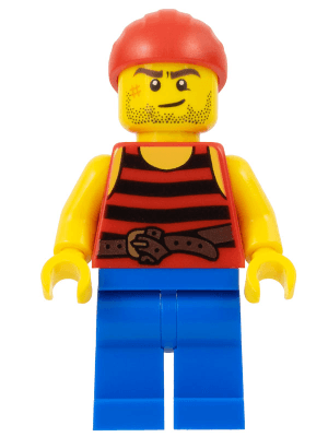 LEGO Pirate 3 (pi161) Pirates Minifigure