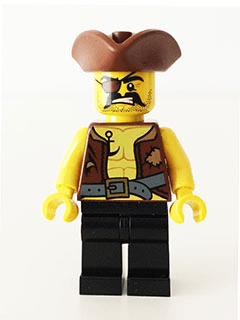 LEGO Pirate 4 (pi162) Pirates Minifigure