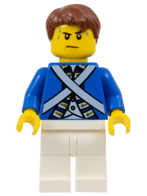 LEGO Bluecoat Soldier 5 (pi173) Pirates Minifigure