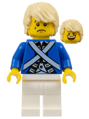 LEGO Bluecoat Soldier 7 (pi175) Pirates Minifigure