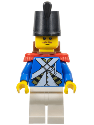 LEGO Imperial Soldier IV (pi193) Pirates Minifigure