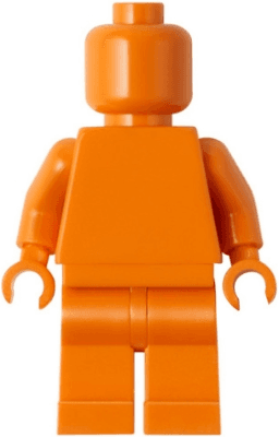 LEGO Plain Orange Torso (pln197) minifigure