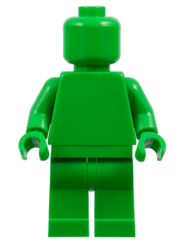 LEGO Plain Bright Green Torso (pln199) minifigure
