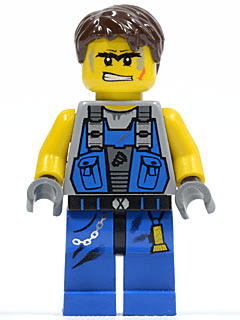 LEGO Power Miner (pm017) LEGO Minifigure