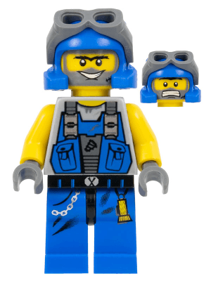 LEGO Power Miner (pm018) LEGO Minifigure
