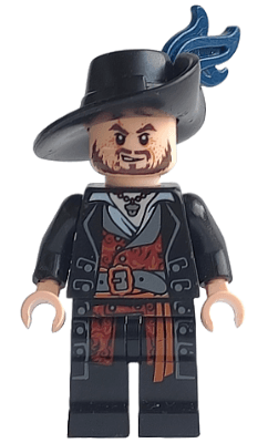LEGO Hector Barbossa (poc004) Pirates of the Caribbean Minifigure