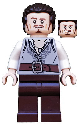 LEGO Will Turner (poc026) Pirates of the Caribbean Minifigure