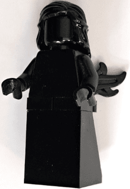 Black Pearl Figurehead - Black (Monochrome)