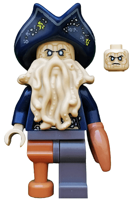 LEGO Davy Jones (poc031) Pirates of the Caribbean Minifigure