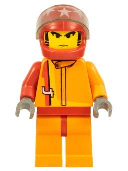 LEGO Racer Driver Scorcher (rac013) minifigure