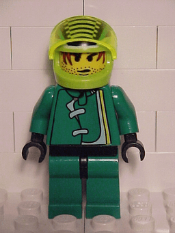 LEGO Racer Driver (rac021) minifigure
