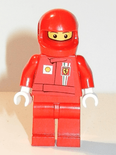 LEGO F1 Ferrari Pit Crew Member (rac025cs) LEGO Minifigure