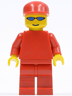 LEGO F1 Ferrari Truck Driver (rac026) minifigure