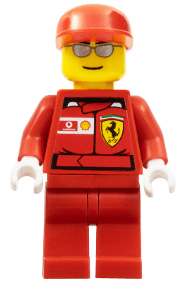 LEGO F1 Ferrari Engineer (rac030as) LEGO Minifigure