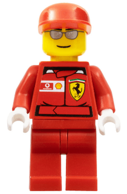 LEGO F1 Ferrari Engineer (rac030as) minifigure