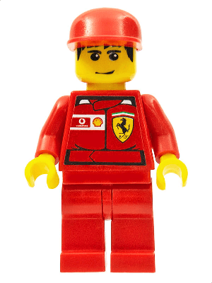 LEGO F1 Ferrari Record Keeper (rac031s) LEGO Minifigure