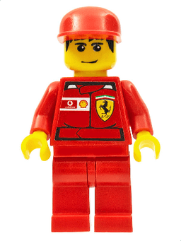 LEGO F1 Ferrari Record Keeper (rac031s) minifigure