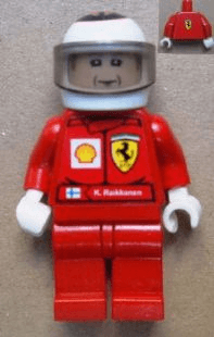 LEGO F1 Ferrari (rac035s) minifigure