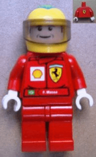 LEGO F1 Ferrari (rac036s2) LEGO Minifigure
