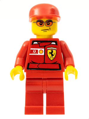 LEGO F1 Ferrari Engineer 3 (rac037s) LEGO Minifigure