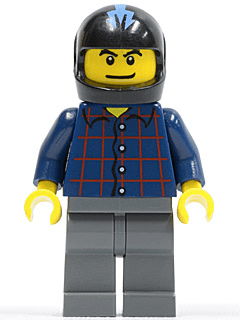 LEGO Plaid Button Shirt (rac041) LEGO Minifigure
