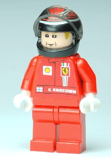 LEGO F1 Ferrari (rac042s) minifigure