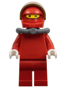 LEGO F1 Ferrari Pit Crew Member with Scuba Tank (rac046) minifigure