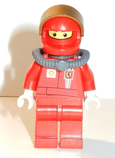 LEGO F1 Ferrari Pit Crew Member with Scuba Tank (rac046s) LEGO Minifigure