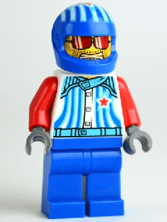 LEGO Captain Stunt (rac049) minifigure