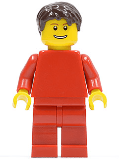 LEGO F1 Ferrari Pit Crew Mechanic (rac051) LEGO Minifigure