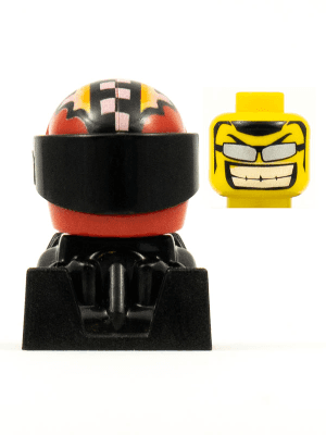 LEGO Red Monster (rac084) LEGO Minifigure