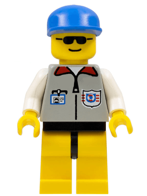 LEGO Coast Guard 1 (res001) Town / City Minifigure