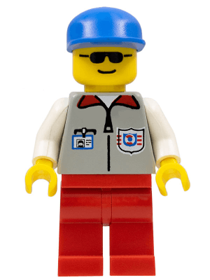 Coast Guard 1 - Red Legs, Blue Cap, Sunglasses