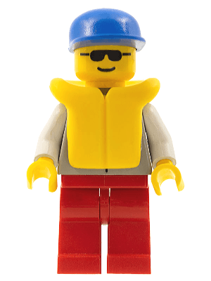 LEGO Coast Guard 1 (res005) Town / City Minifigure