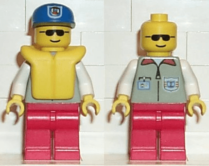 LEGO Coast Guard 1 (res006) Town / City Minifigure