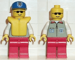 LEGO Coast Guard 1 (res006) minifigure