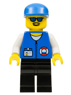 LEGO Coast Guard City Center (res008) Town / City Minifigure