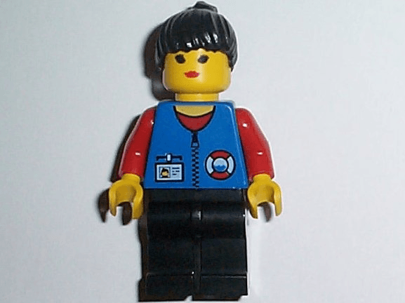 LEGO Coast Guard City Center (res010) Town / City Minifigure