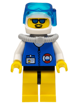 LEGO Coast Guard City Center (res012a) minifigure