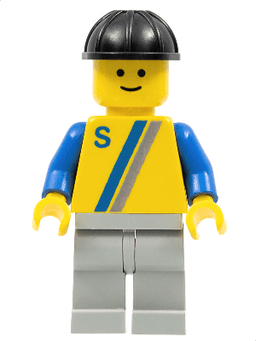 LEGO 'S' (s003) minifigure
