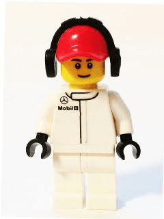 LEGO McLaren Mercedes Pit Crew Member (sc005) Speed Champions Minifigure