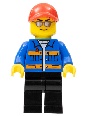 LEGO Race Marshal (sc010) Speed Champions Minifigure