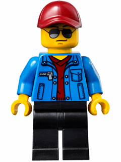 LEGO Race Official (sc021) Speed Champions Minifigure